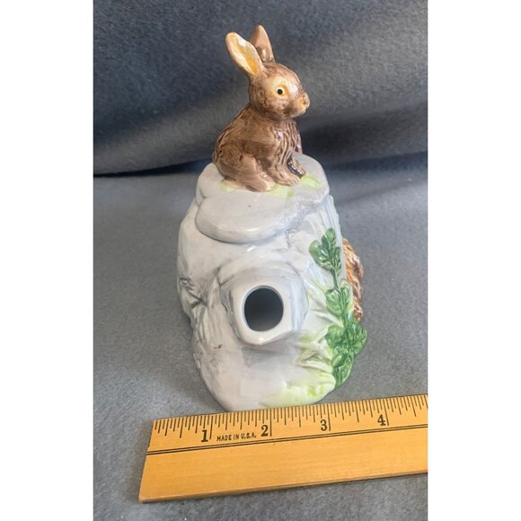 Vintage Rabbit-Themed Ceramic Teapot From 1992 By C.S.B. LTD - Picture 12 of 13